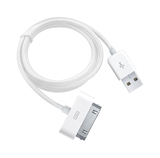 Apple USB дата кабель для iPhone 4 / 4S / iPod 4 / iPad 2 (Техпак)