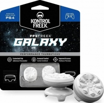 Реплика KontrolFreek Galaxy для Dualshock 4 PS4 / PS5 Dualsense (Белые)