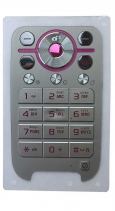 Клавиатура Sony Ericsson Z750i Русифицированная (Розовая)
