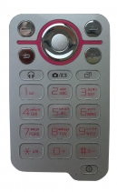 Клавиатура Sony Ericsson Z610i Русифицированная (Розовая)