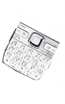 Клавиатура для Nokia E55 русифицированная (Белая)