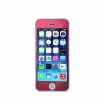 Защитное стекло для iPhone 5s / SE Remax цветное (Красное)