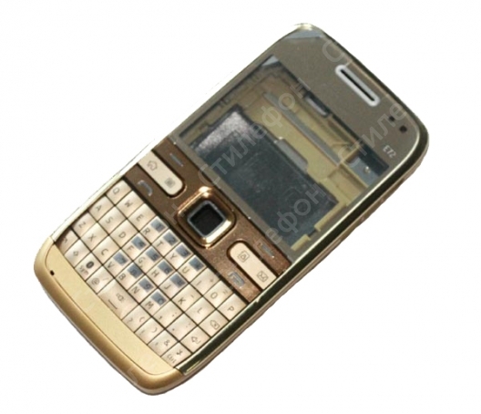 Корпус для Nokia E72 в сборе (Золотой)