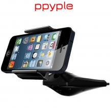 Автомобильный держатель в CD слот Ppyple CD N5 (Q5) для телефона (Чёрный)