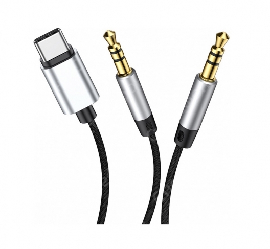 Кабель AUX Baseus L38 Audio Cable USB Type-C — 3.5 мм / 3.5 мм