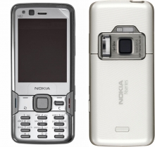 Корпус для Nokia N82 (Серебряный)
