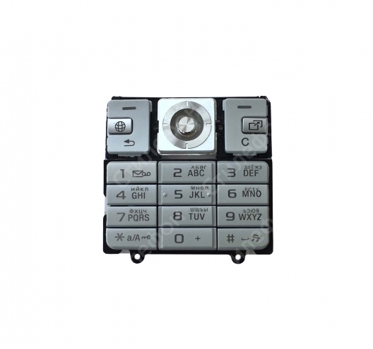 Клавиатура Sony Ericsson K610i Русифицированная (Белая)