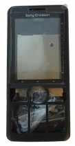 Корпус для Sony Ericsson G700 (Черный)