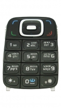 Клавиатура Nokia 6131 Русифицированная (Черная)
