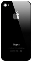 Задняя крышка для iPhone 4S Черная (Оригинал)