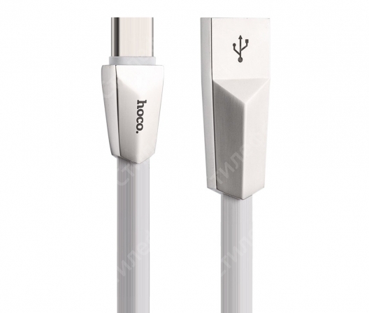 Кабель Hoco X4 Rhombic USB Type C Cable 1.2M (Белый)