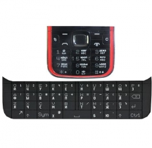 Клавиатура Nokia 5730 XpressMusic Русифицированная (Красная)