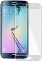 Защитное стекло 3D на весь экран 0.2мм для Samsung Galaxy S7 Edge (Прозрачное)