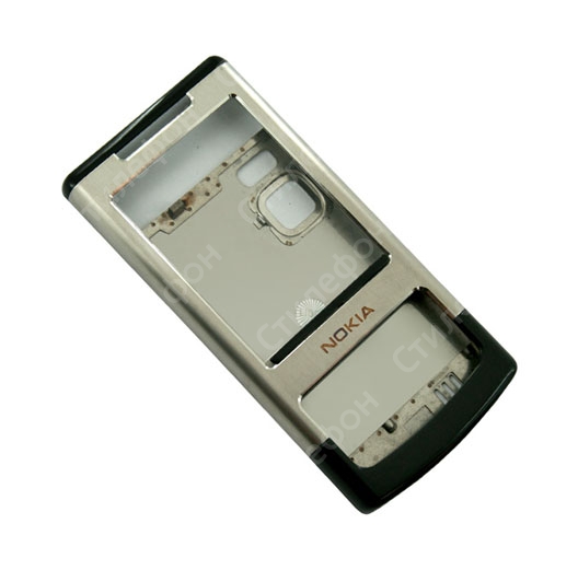 Корпус для Nokia 6500 slide (Серебро)