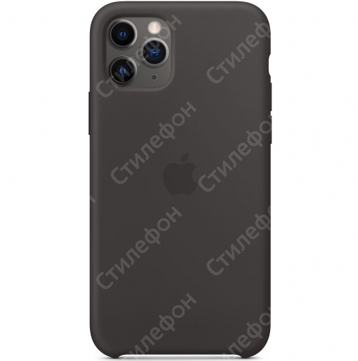 Оригинальный чехол Apple для iPhone 11 PRO Silicone (Чёрный)