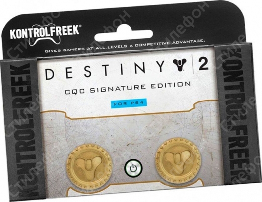 Накладки на стики KontrolFreek Destiny 2 CQC Signature Edition Gold Dualshock 4 PS4 / PS5 Dualsense