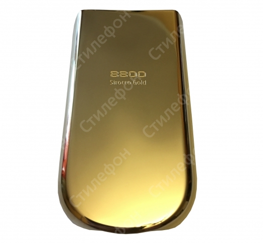 Задняя крышка корпуса Nokia 8800 Sirocco (Золотая)