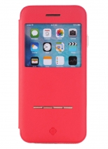 Чехол книжка Totu Design Touch для iPhone 6S Plus (Красная)
