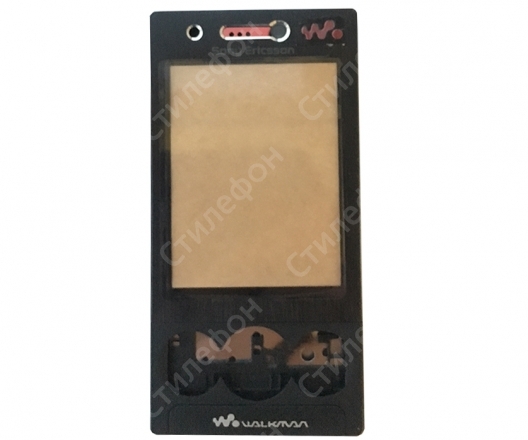 Корпус для Sony Ericsson W705 (Чёрный)