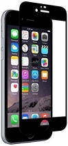 Защитное стекло для iPhone 7 на весь экран (Чёрное)
