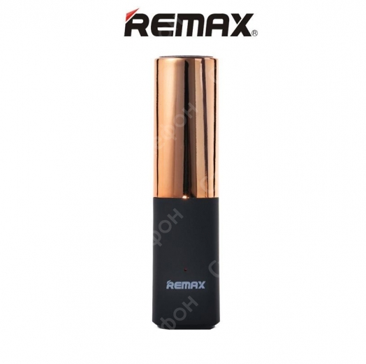 Внешний Аккумулятор Remax Power Bank Lipstick 2400 mAh (Золотой)