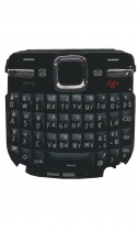 Клавиатура Nokia С3 Русифицированная (Черная)