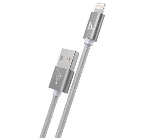 USB Кабель Hoco X2 Knitted Lightning Cable для Apple (Серый)