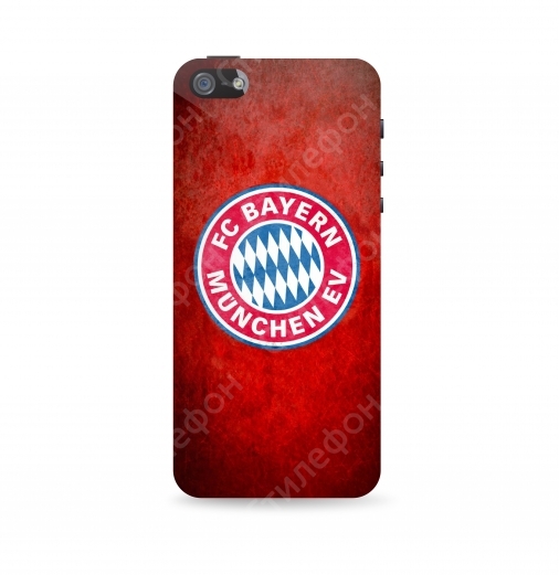 Чехол для iPhone 5S / 6S / 7 / 8 / Plus / X / XS / XR / SE / 11 / 12 / 13 / Mini / Pro / Max (Бавария Мюнхен FC Bayern)