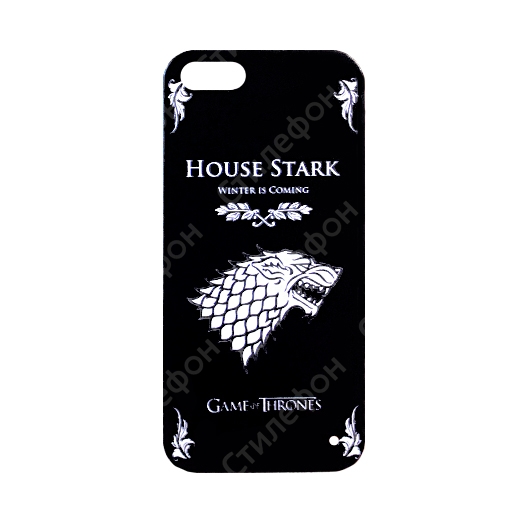 Чехол для iPhone 5S / 6S / 7 / 8 / Plus / X / XS / XR / SE / 11 / 12 / 13 / Mini / Pro / Max - Game Of Thrones House Stark (Игра Престолов Старки)