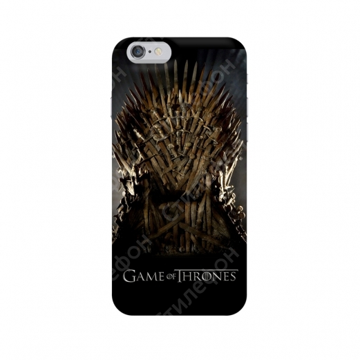 Чехол для iPhone 5S / 6S / 7 / 8 / Plus / X / XS / XR / SE / 11 / 12 / 13 / Mini / Pro / Max (Трон Game of Thrones)