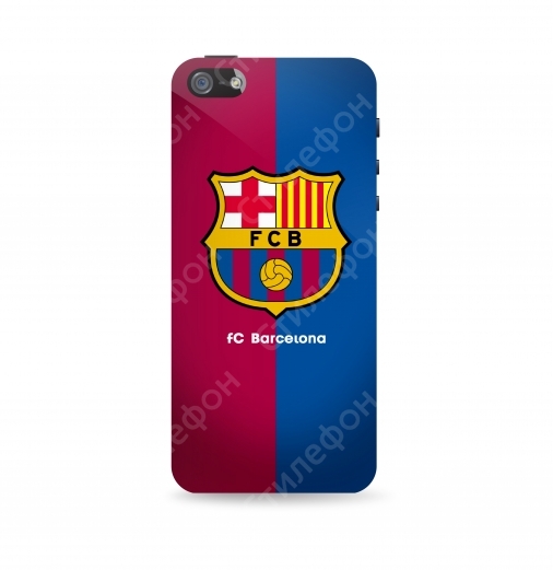 Чехол для iPhone 5s / 6s / 6s+ / 7 / 7+ / 8 / 8+ / Xs / 11 / 12 / Pro / Max (Футбольный клуб Барселона)