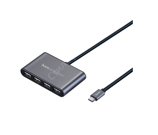 USB хаб 2.0 Hoco HB3 на 4 порта