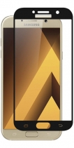 Защитное стекло на весь экран 0.3мм для Samsung Galaxy A3 2017 SM A320 (Чёрное)