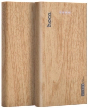 Портативный аккумулятор Hoco B36 Wooden 13000 mAh 2 USB (Дуб)