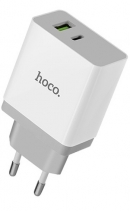 Сетевое зарядное устройство Hoco C24A 2 USB Quick Charge 3.0