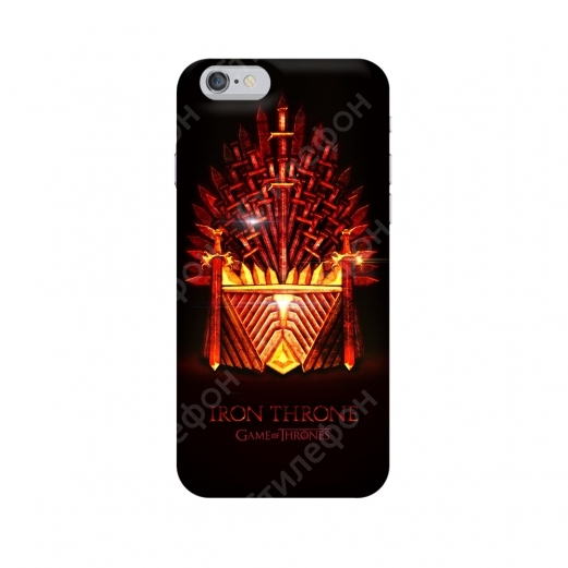 Чехол для iPhone 5S / 6S / 7 / 8 / Plus / X / XS / XR / SE / 11 / 12 / 13 / Mini / Pro / Max (Железный трон Game of Thrones)