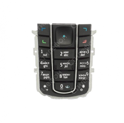 Клавиатура Nokia 6230/6230i Русифицированная (Черная)