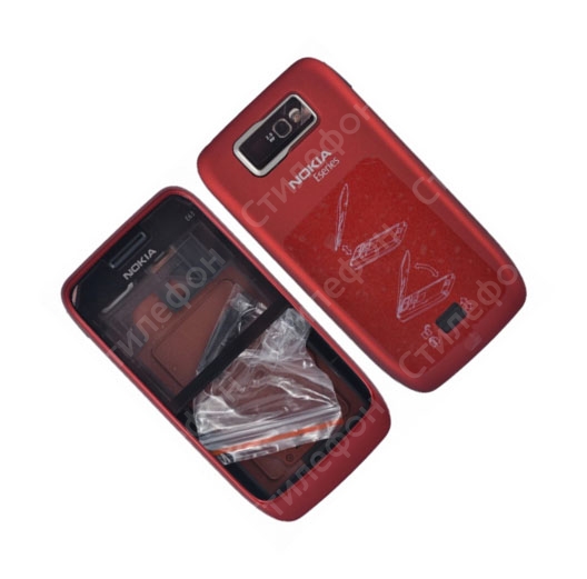 Корпус для Nokia E63 (Красный)