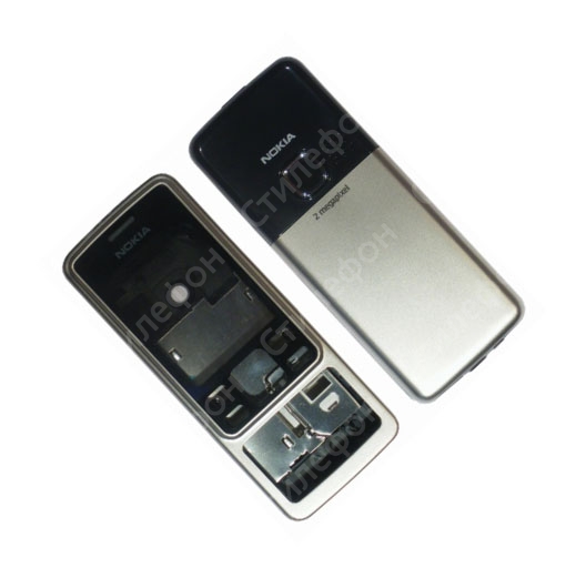Корпус для Nokia 6300 (Серебро эксклюзив)