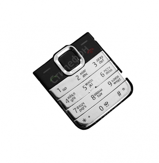 Клавиатура Nokia 7310 Supernova Русифицированная (Черная)
