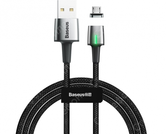 Магнитный кабель Baseus Zinc Magnetic Cable Micro USB 2.4A 1м